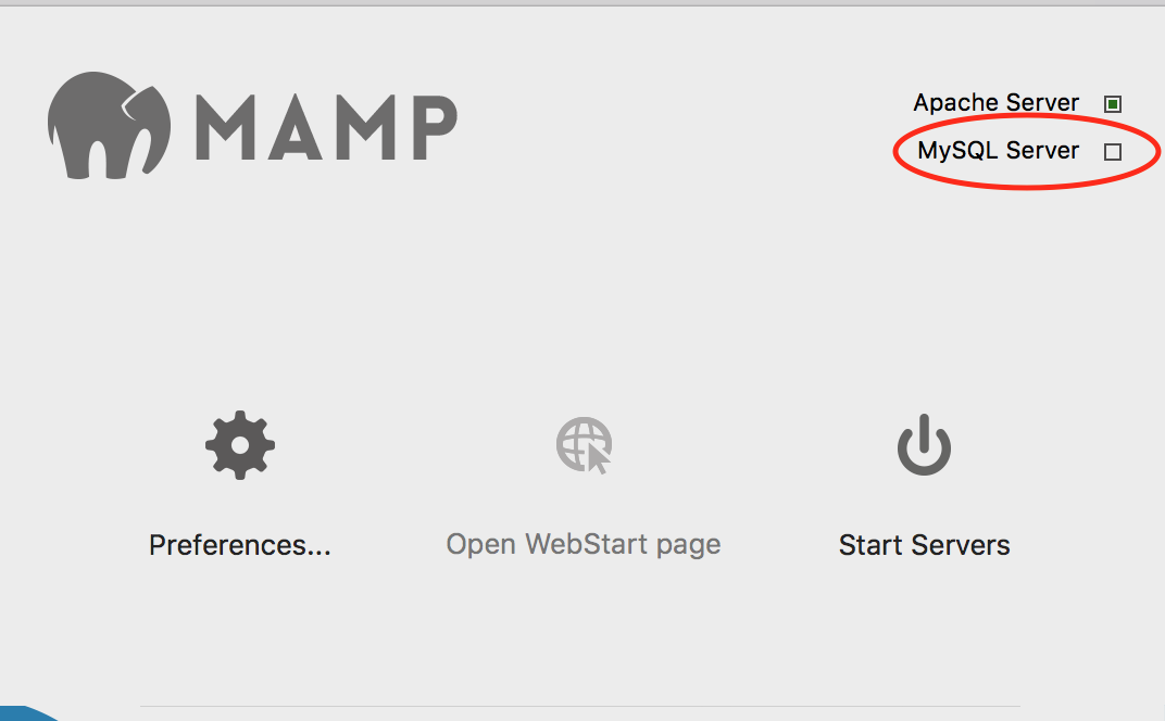 mamp server start page
